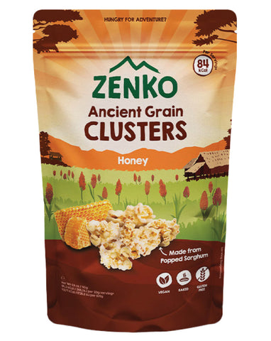 Zenko Ancient Grain Clusters Honey 40g