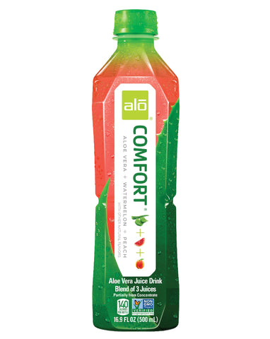 ALO Comfort Watermelon and Peach Aloe Vera Drink 500ml wholesale beverage for Australian retailers