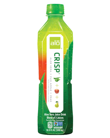 ALO Crisp Fuji Apple and Pear Aloe Vera Drink 500ml wholesale beverage for Australian retailers