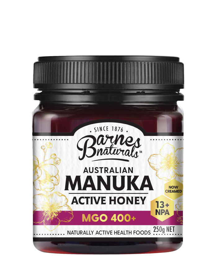 Barnes Naturals Manuka Honey MGO 400+ 250g