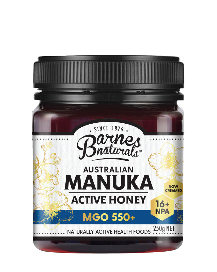 Barnes Naturals Manuka Honey MGO 550+ 250g