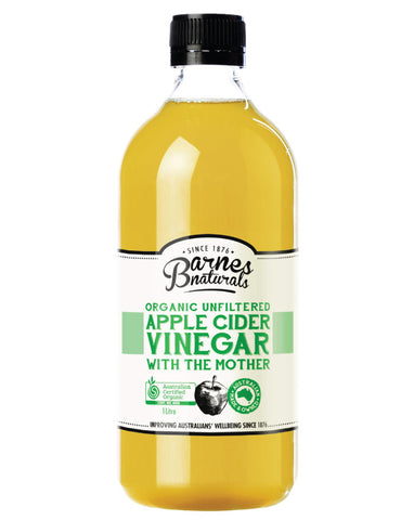 Barnes Naturals Organic Apple Cider Vinegar 1L