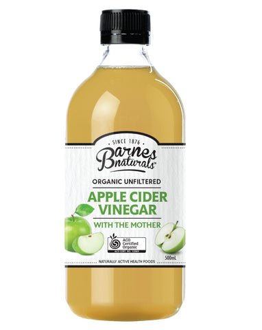 Barnes Naturals Organic Apple Cider Vinegar 500ml