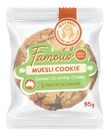 Bev's Bakes Famous Muesli Cookie 95g | Better For You Snack
