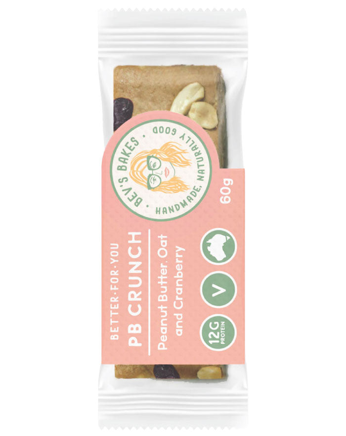Bev's Bakes PB Crunch 60g | Better For You Snack