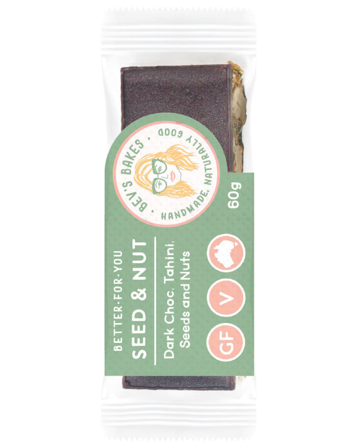 Bev's Bakes Seed & Nut 60g | Better For You Snack