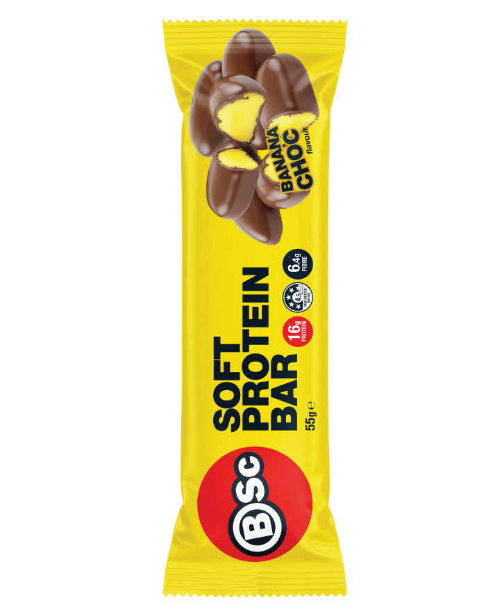 BSc Soft Protein Bar Banana Choc 55g