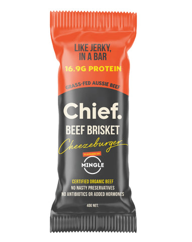 Chief Nutrition Cheezeburger Beef Bar 40g