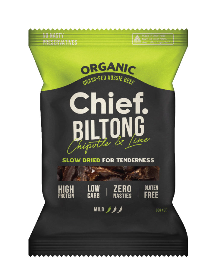 Chief Nutrition Mexican Biltong 30g