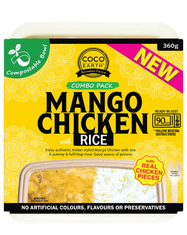 Coco Earth Mango Chicken With Rice 360g product image