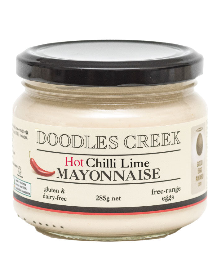 Doodles Creek Hot Chilli Lime Mayonnaise 285g