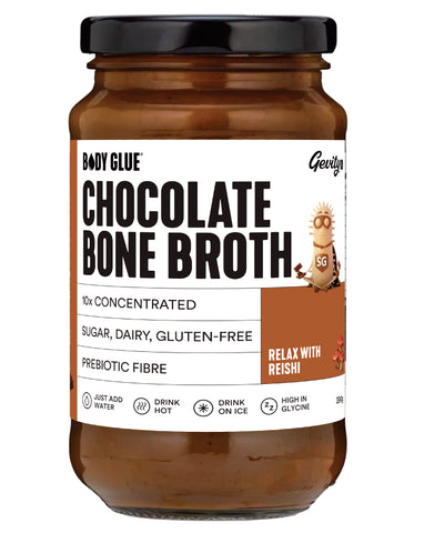 Gevity Rx Chocolate Bone Broth Relax with Reishi 390g