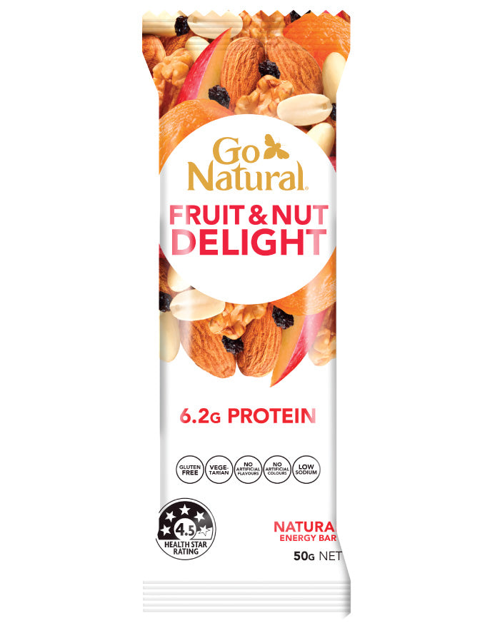 Go Natural Snack Bars Fruit & Nut Delight 50g product image