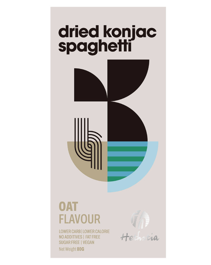 Hethstia Dried Konjac Oat Spaghetti 80g