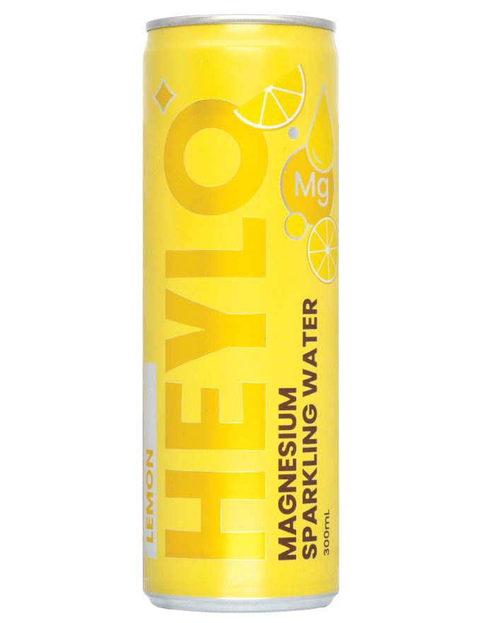 HEYLO Magnesium Sparkling Water Lemon Calm 300ml