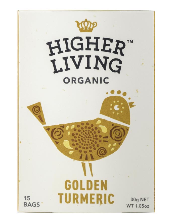 Higher Living Organic Tea Golden Turmeric 27g