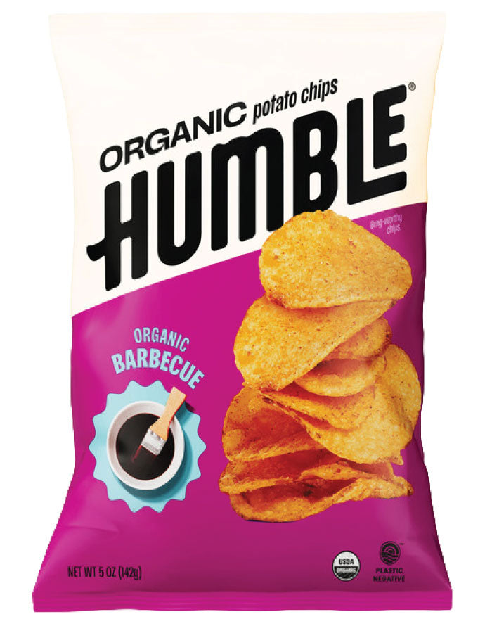 Humble Barbecue Organic Potato Chips 135g wholesale gluten free organic potato chips