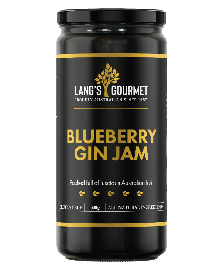 Lang's Gourmet Blueberry Gin Jam 300g | Gourmet Jam