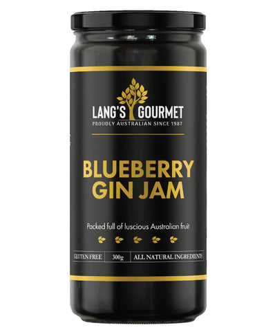 Lang's Gourmet Blueberry Gin Jam 300g | Gourmet Jam