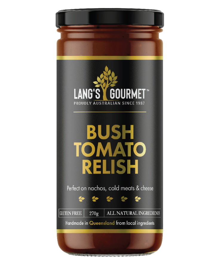 Lang's Gourmet Bush Tomato Relish 270g | Gourmet Relish