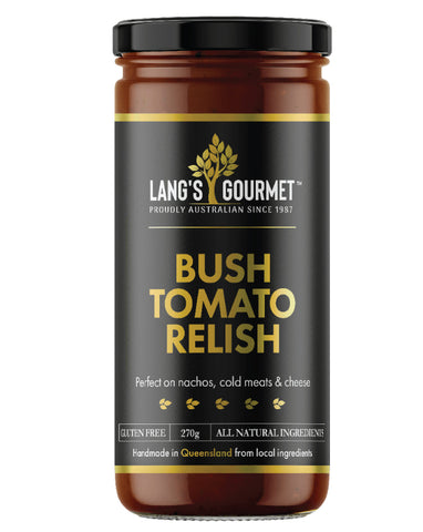 Lang's Gourmet Bush Tomato Relish 270g | Gourmet Relish