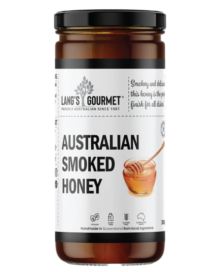 Lang's Gourmet Smoked Honey 300g | Gourmet Honey