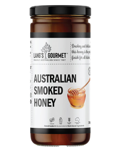 Lang's Gourmet Smoked Honey 300g | Gourmet Honey