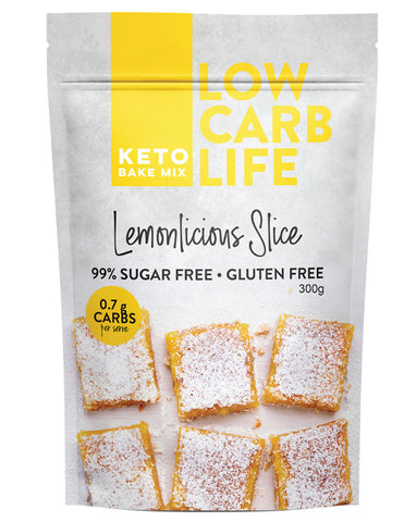 Low Carb Life Lemonlicious Slice 300g gluten free keto lemon bake mix