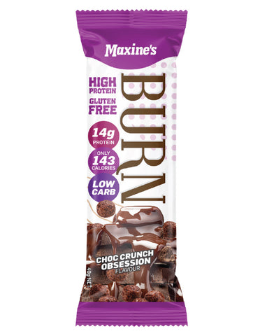 Maxine's Burn Bar Choc Crunch Obsession 40g