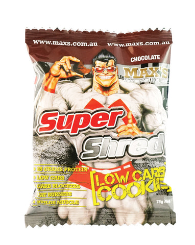 Max's Super Shred Low Carb Cookie Chocolate 75g