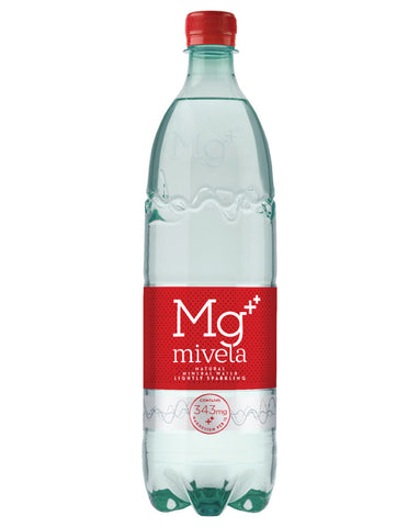 Mg Mivela Natural Lightly Sparkling Magnesium Water 1L bottle