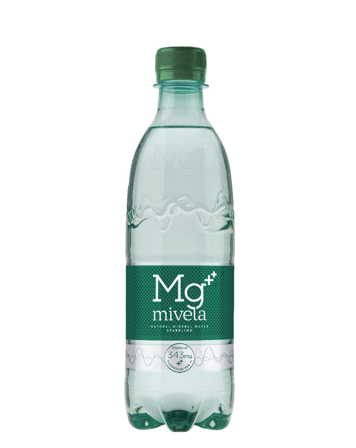 Mg Mivela Natural Sparkling Magnesium Water 500ml bottle