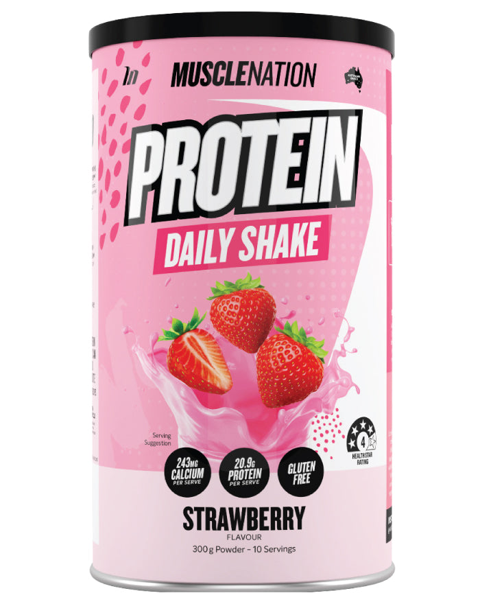 Muscle Nation Daily Shake Strawberry 300g product image