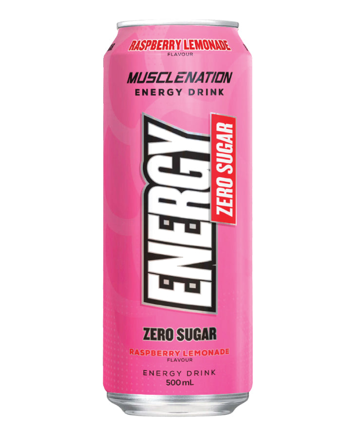 Muscle Nation Energy Drink Raspberry Lemonade 500ml product image