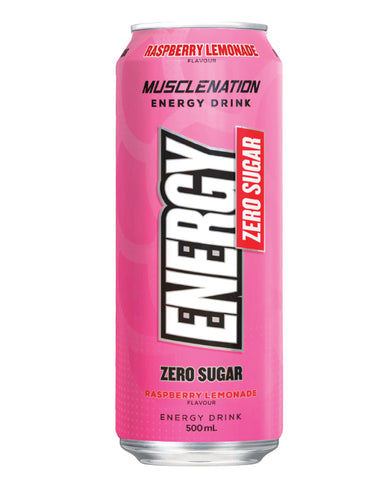Muscle Nation Energy Drink Raspberry Lemonade 500ml product image