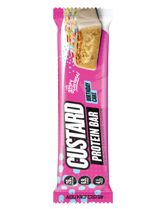 Muscle Nation Protein Custard Bar Birthday Cake 60g product image