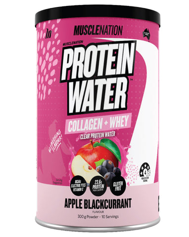 Muscle Nation Protein Water Apple Blackcurrant 300g product image