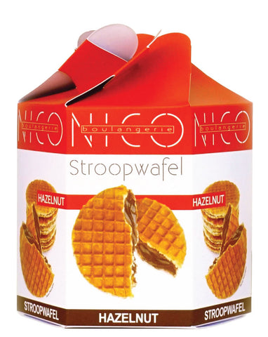 NICO Boulangerie Artisanal Hazelnut Stroopwafels 245g