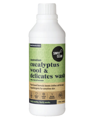 SimplyClean Eucalyptus Wool & Delicates Wash 1L