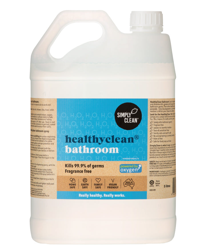 SimplyClean Healthyclean Bathroom 5 ltr bulk refill cleaning product