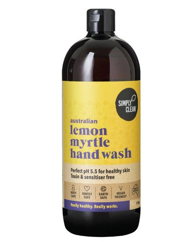 SimplyClean Lemon Myrtle Hand Wash 1L