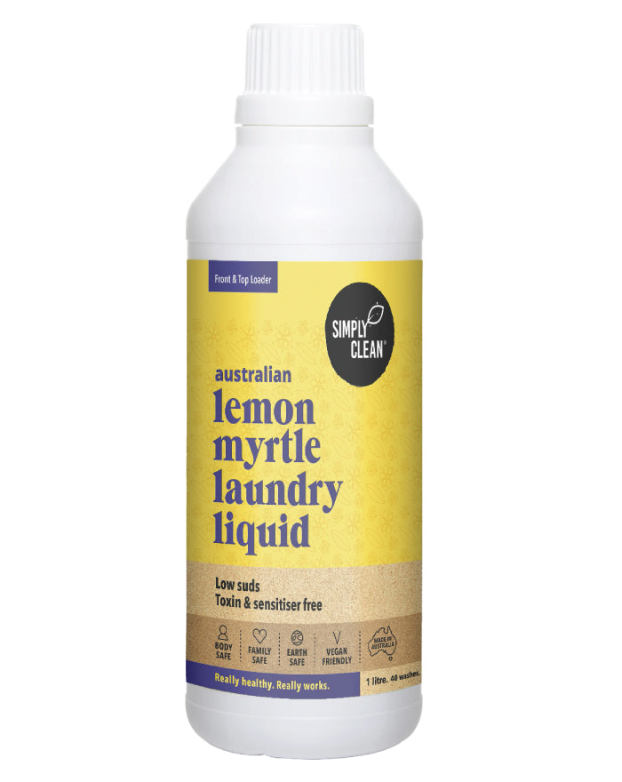 SimplyClean Lemon Myrtle Laundry Liquid 1L
