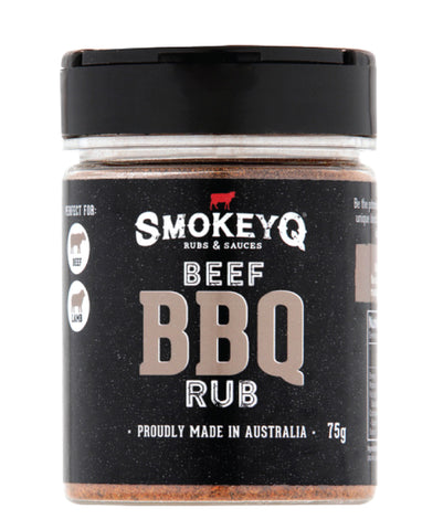 SmokeyQ Beef Rub 75g premium BBQ seasoning