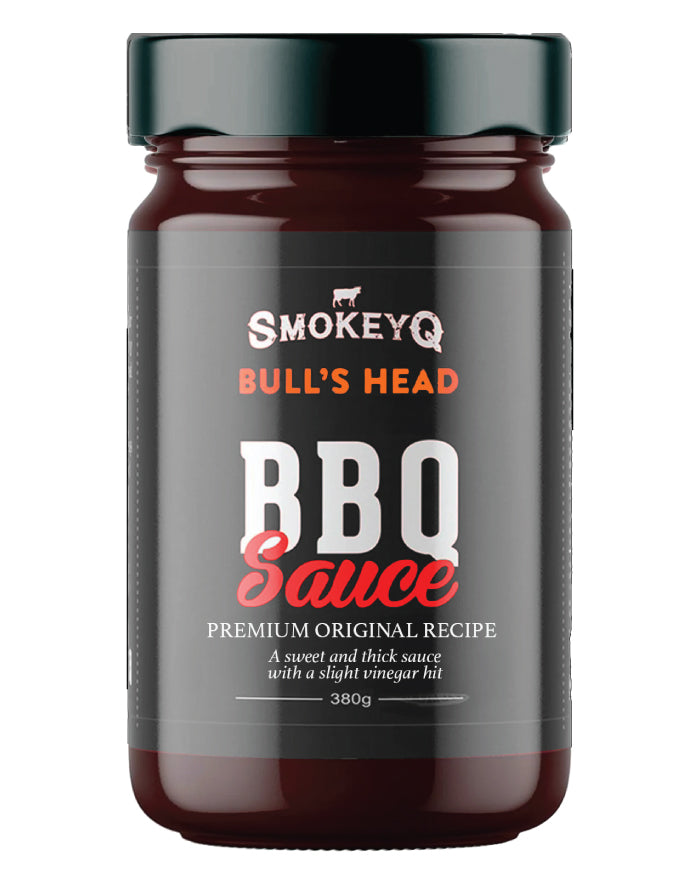 SmokeyQ Bulls Head BBQ Sauce 380g Australian BBQ sauce