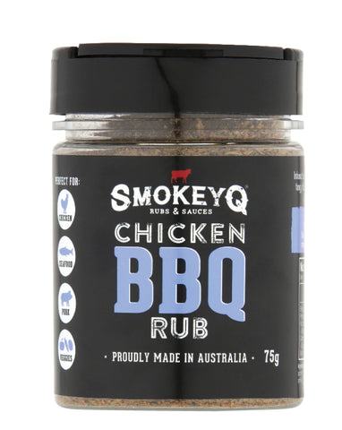 SmokeyQ Chicken Rub 75g Australian BBQ seasoning