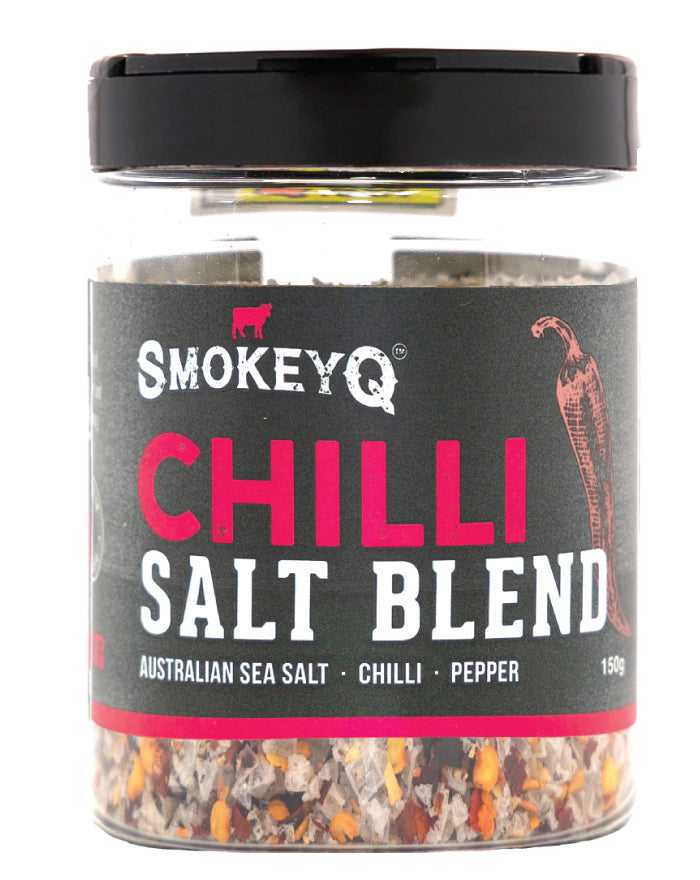 SmokeyQ Chilli Salt Blend 150g gourmet seasoning