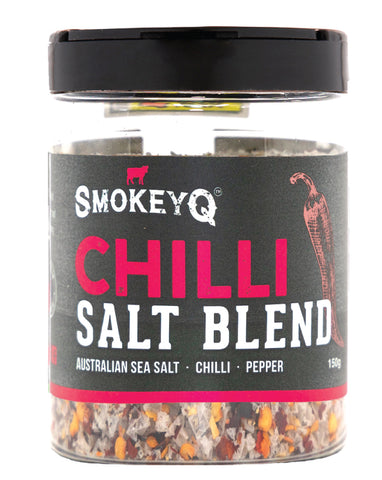 SmokeyQ Chilli Salt Blend 150g gourmet seasoning
