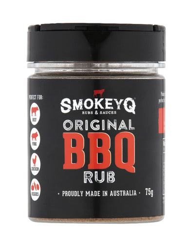SmokeyQ Original BBQ Rub 75g Australian BBQ seasoning rub