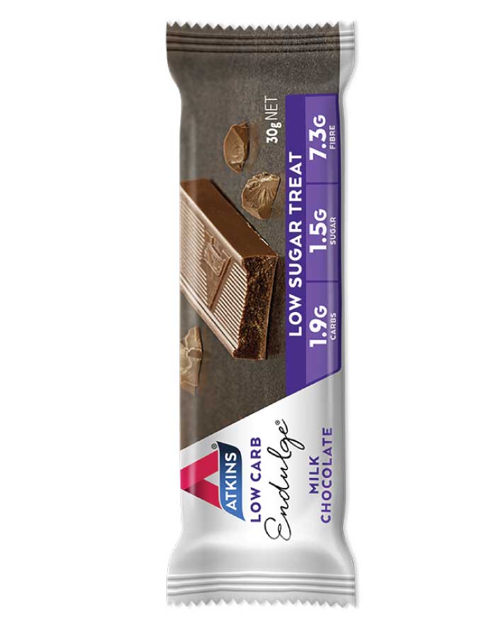 Atkins Endulge Single Milk Chocolate 30g - Fresh Food Enterprises