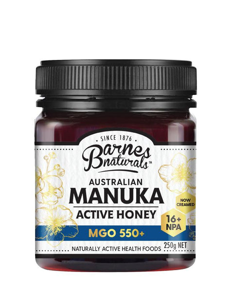 Barnes Naturals Manuka Honey MGO 550+ – Fresh Food Enterprises